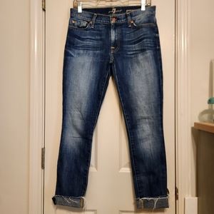 ♥️ 7 For All Mankind Gwenevere Jeans Size 27 with 26" inseam